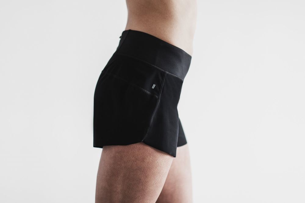 PACE SHORT 3" - BLACK