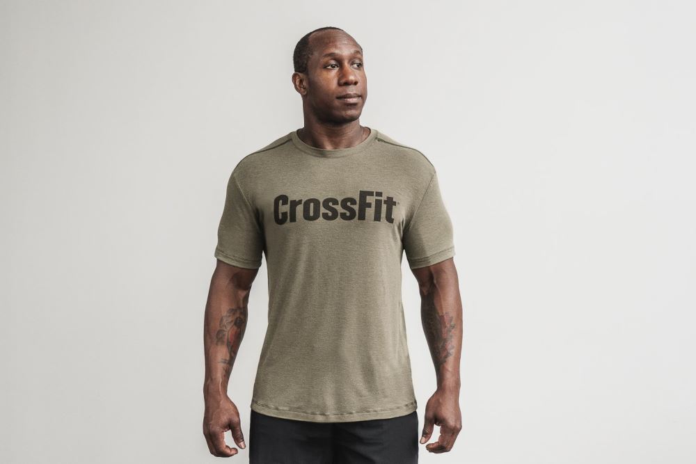 MEN\'S CROSSFIT® TEE - ARMY GREEN