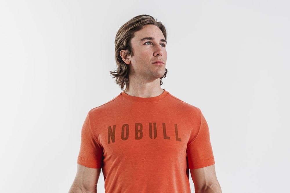 MEN'S NOBULL TEE (BRIGHT COLORS) - TERRA COTTA