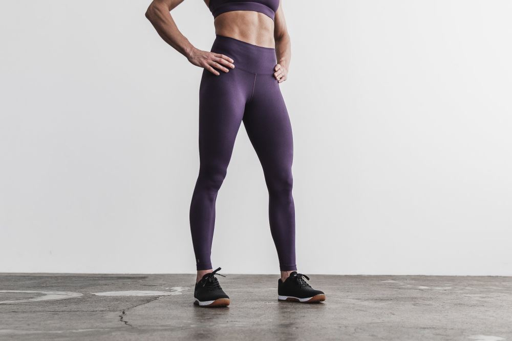 HIGH-RISE TIGHT - PLUM