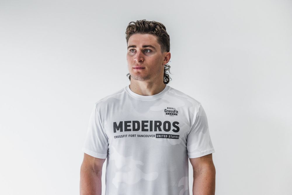 MEN'S NOBULL CROSSFIT GAMES® 2021 JERSEY (MEDEIROS) - WHITE CAMO