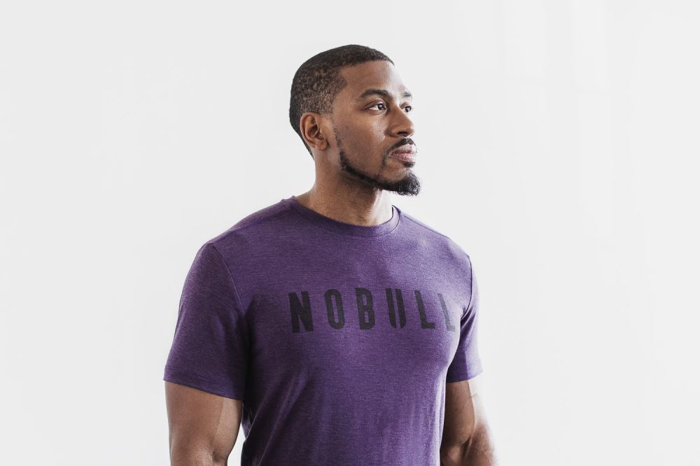 MEN'S NOBULL TEE (BRIGHT COLORS) - PURPLE