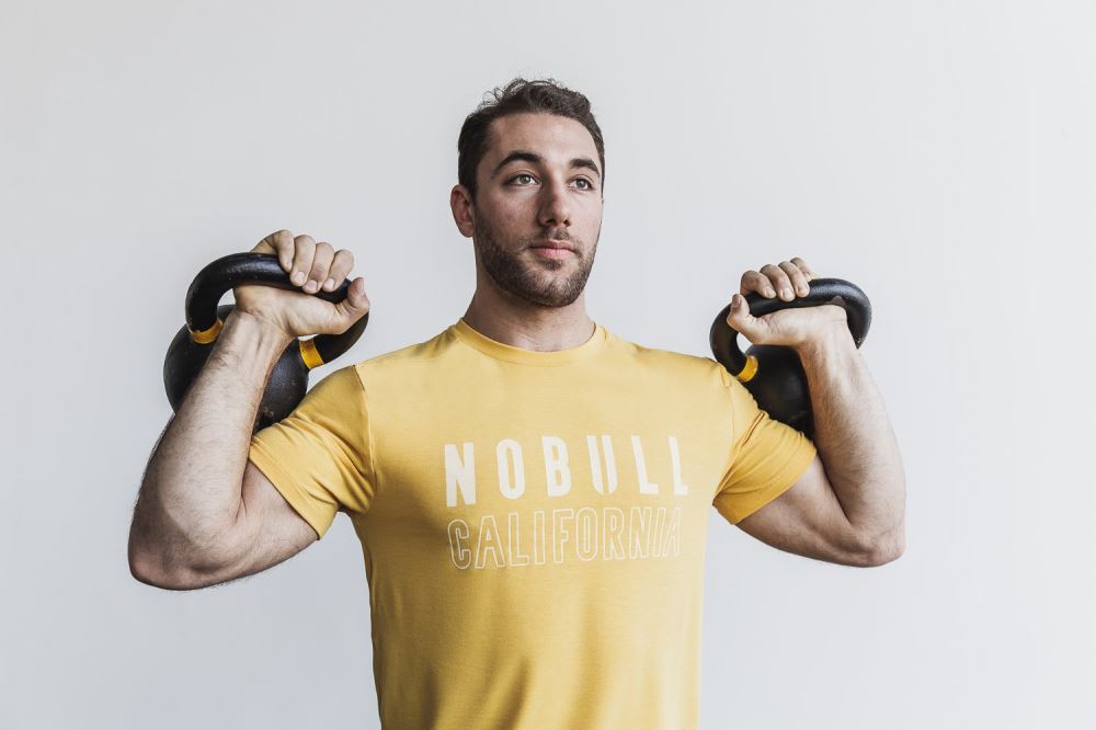 MEN'S NOBULL TEE (CALIFORNIA) - VINTAGE YELLOW