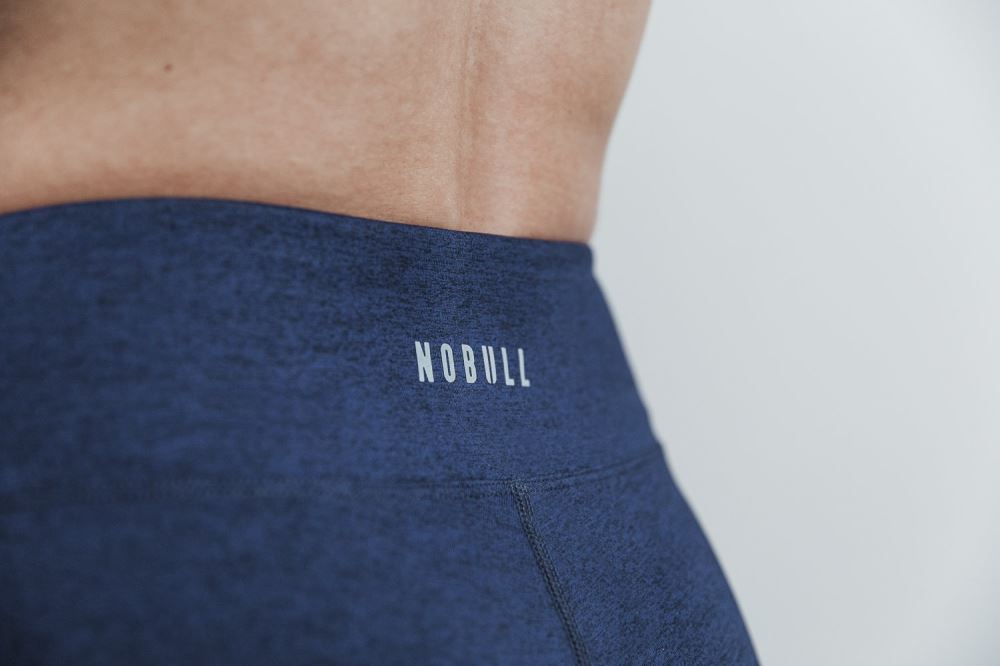 MID-RISE SHORT 4\" (PLUSH HEATHER) - DEEP NAVY HEATHER