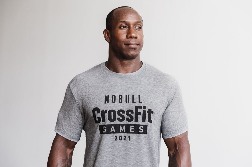 MEN'S NOBULL CROSSFIT GAMES® 2021 TEE - HEATHER GREY