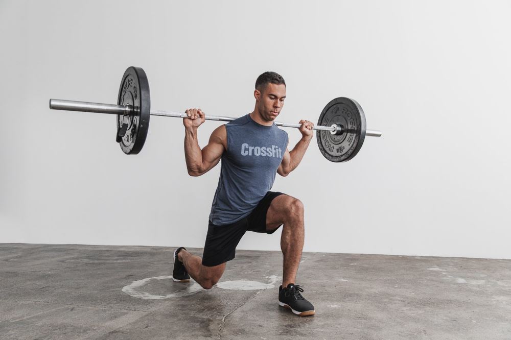 MEN'S CROSSFIT® SLEEVELESS TEE - NAVY