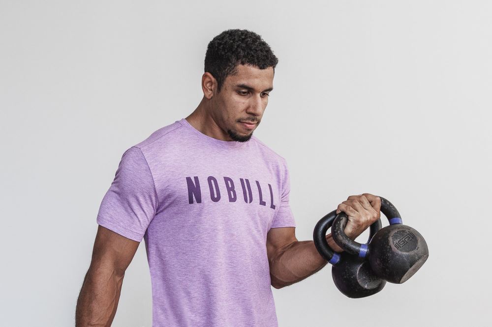 MEN'S NOBULL TEE (BRIGHT COLORS) - IRIS