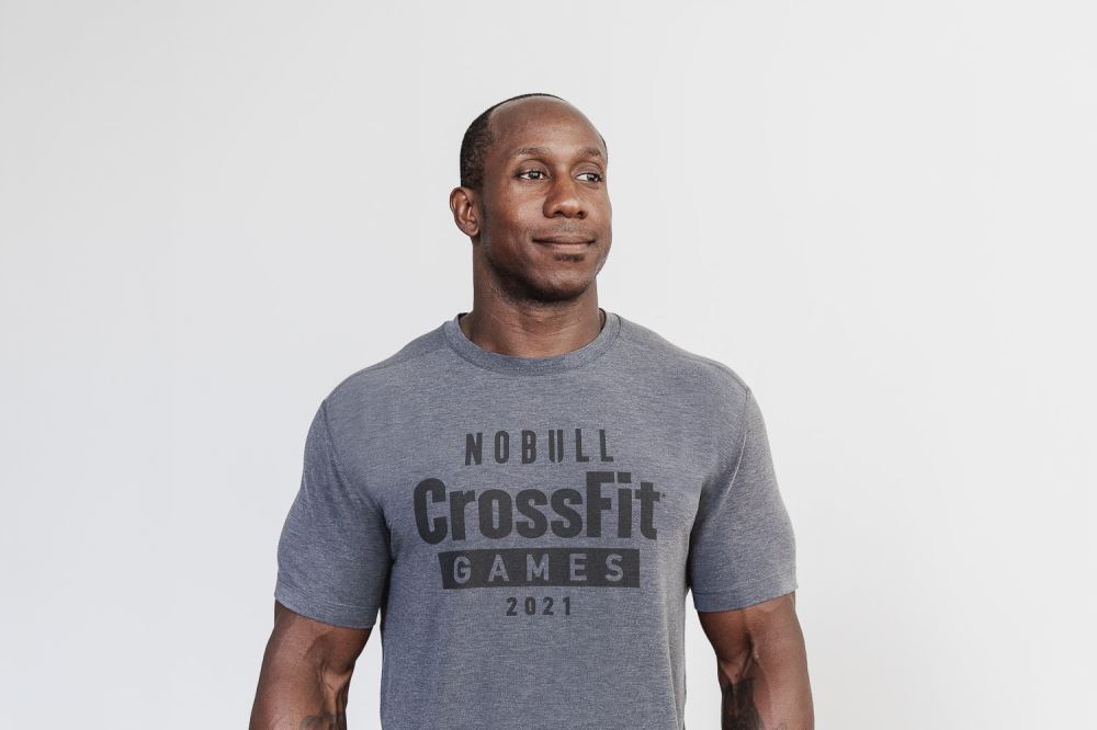 MEN'S NOBULL CROSSFIT GAMES® 2021 TEE - CHARCOAL