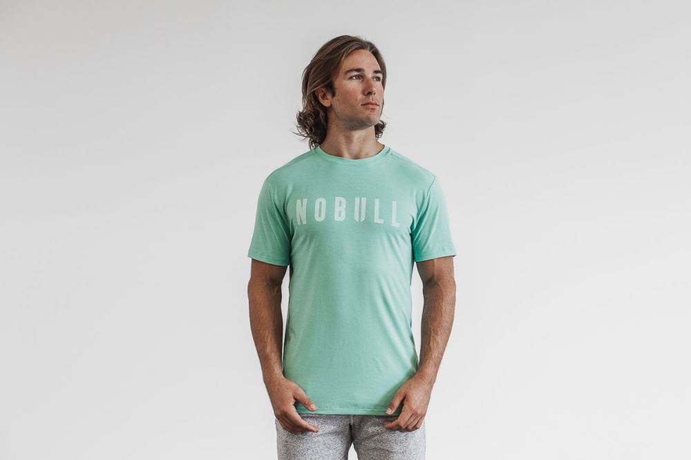 MEN'S NOBULL TEE (BRIGHT COLORS) - AQUA